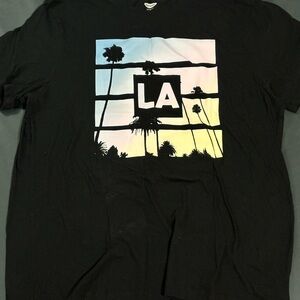 Black LA Graphic T-Shirt